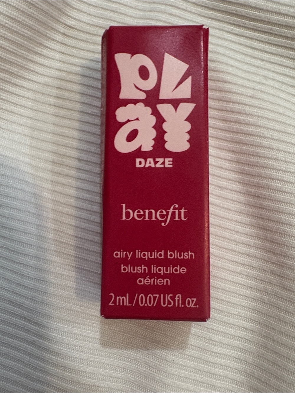 Benefit Play Daze Airy Liquid Blush in Willa